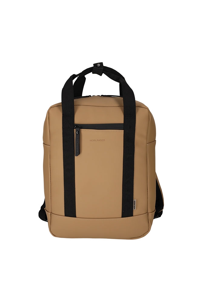 Norlander Dull Pu Rugtas Bruin 31x18x40cm 1stuks