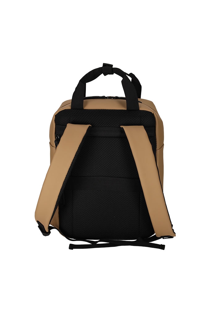 Norlander Dull Pu Rugtas Bruin 31x18x40cm 1stuks