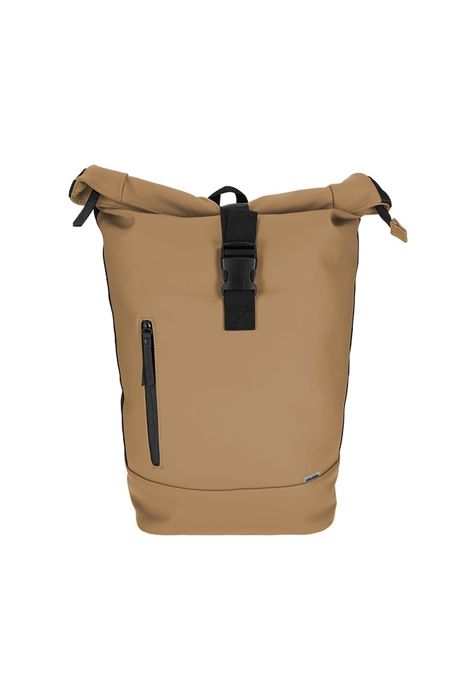 Norlander Dull Pu Rol Rugtas 2.0 Bruin 41x20x52cm 1stuks