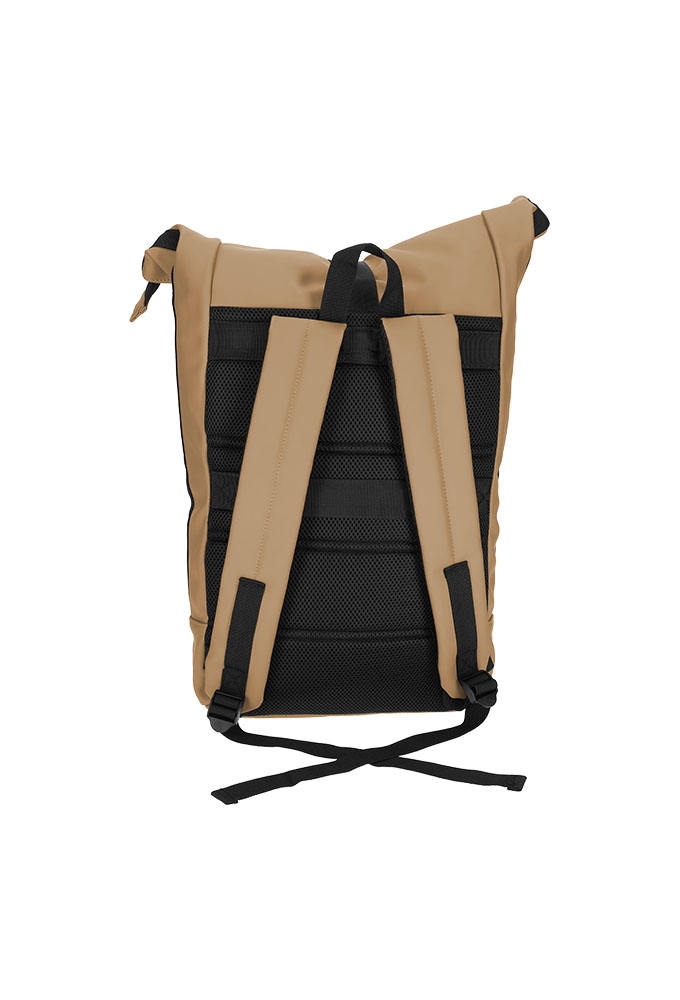 Norlander Dull Pu Rol Rugtas 2.0 Bruin 41x20x52cm 1stuks