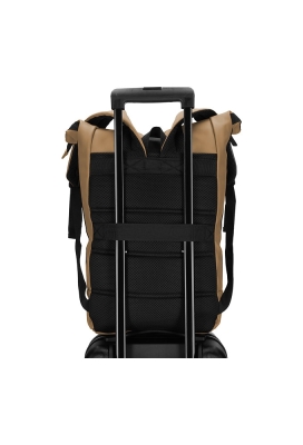Norlander Dull Pu Rol Rugtas 2.0 Bruin 41x20x52cm 1stuks Norlander Dull Pu Rol Rugtas 2.0 Bruin 41x20x52cm 1stuks
