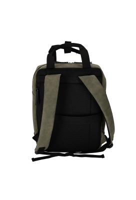 Norlander Nubuck Rugtas Groen 31x18x40cm 1stuks Norlander Nubuck Rugtas Groen 31x18x40cm 1stuks