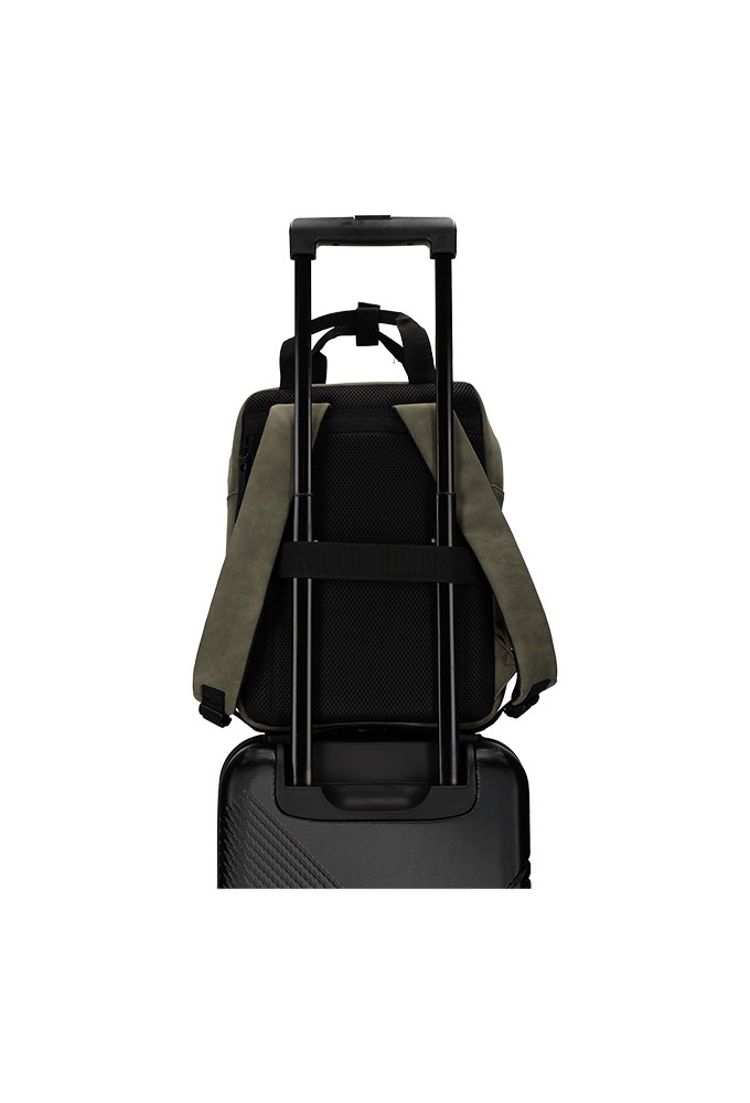 Norlander Nubuck Rugtas Groen 31x18x40cm 1stuks