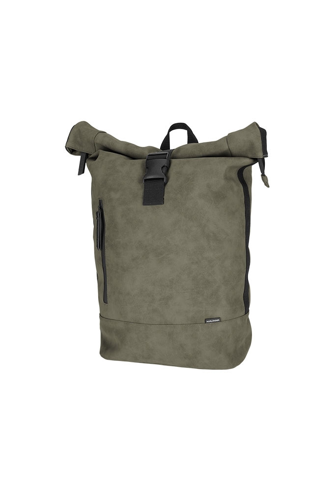 Norlander Nubuck Rol Rugtas Groen 41x20x52cm 1stuks Norlander Nubuck Rol Rugtas Groen 41x20x52cm 1stuks