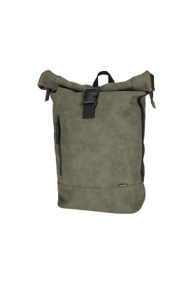 Norlander Nubuck Rol Rugtas Groen 41x20x52cm 1stuks Norlander Nubuck Rol Rugtas Groen 41x20x52cm 1stuks