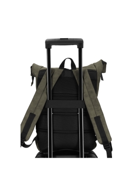 Norlander Nubuck Rol Rugtas Groen 41x20x52cm 1stuks Norlander Nubuck Rol Rugtas Groen 41x20x52cm 1stuks