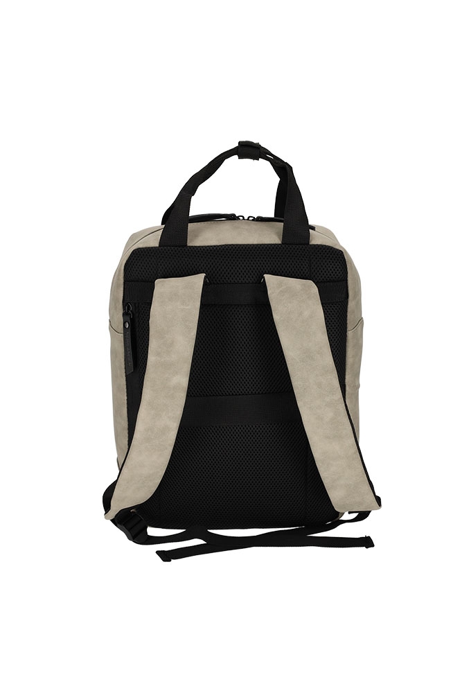 Norlander Nubuck Rugtas Taupe 31x18x40cm 1stuks