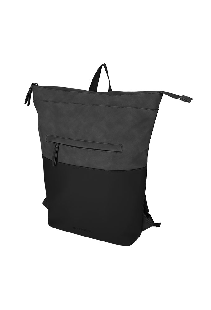 Norlander Pu Rugtas Napolitana Zwart 27x15.5x40.5cm 1stuks