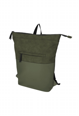 Norlander Pu Rugtas Napolitana Groen 27x15.5x40.5cm 1stuks Norlander Pu Rugtas Napolitana Groen 27x15.5x40.5cm 1stuks