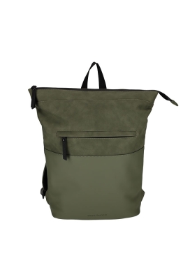 Norlander Pu Rugtas Napolitana Groen 27x15.5x40.5cm 1stuks Norlander Pu Rugtas Napolitana Groen 27x15.5x40.5cm 1stuks