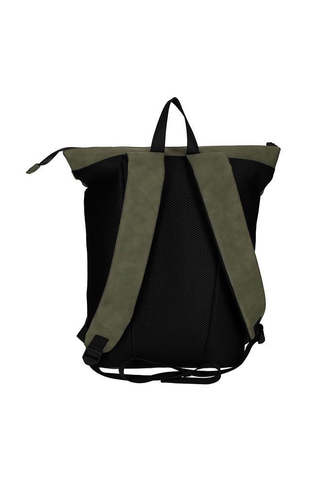 Norlander Pu Rugtas Napolitana Groen 27x15.5x40.5cm 1stuks