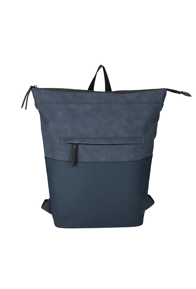 Norlander Pu Rugtas Napolitana Blauw 27x15.5x40.5cm 1stuks