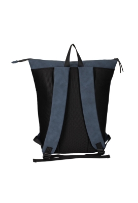 Norlander Pu Rugtas Napolitana Blauw 27x15.5x40.5cm 1stuks Norlander Pu Rugtas Napolitana Blauw 27x15.5x40.5cm 1stuks
