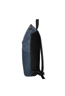 Norlander Pu Rugtas Napolitana Blauw 27x15.5x40.5cm 1stuks Norlander Pu Rugtas Napolitana Blauw 27x15.5x40.5cm 1stuks