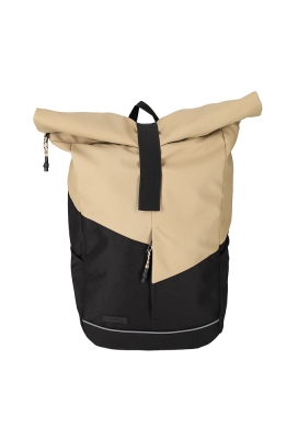Norlander Rugtas Voldby Taupe 29x17x47cm 1stuks Norlander Rugtas Voldby Taupe 29x17x47cm 1stuks