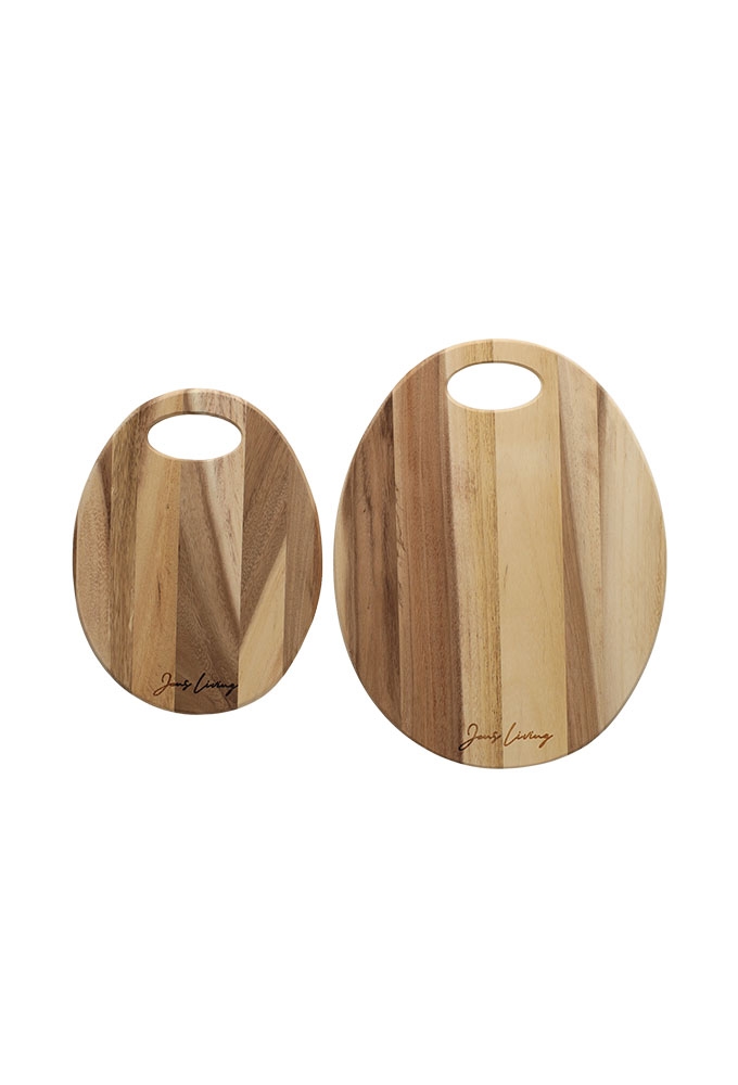 Jens Living Acacia Serveerset set van 2stuks 42.5x3.5x33.5cm 1stuks