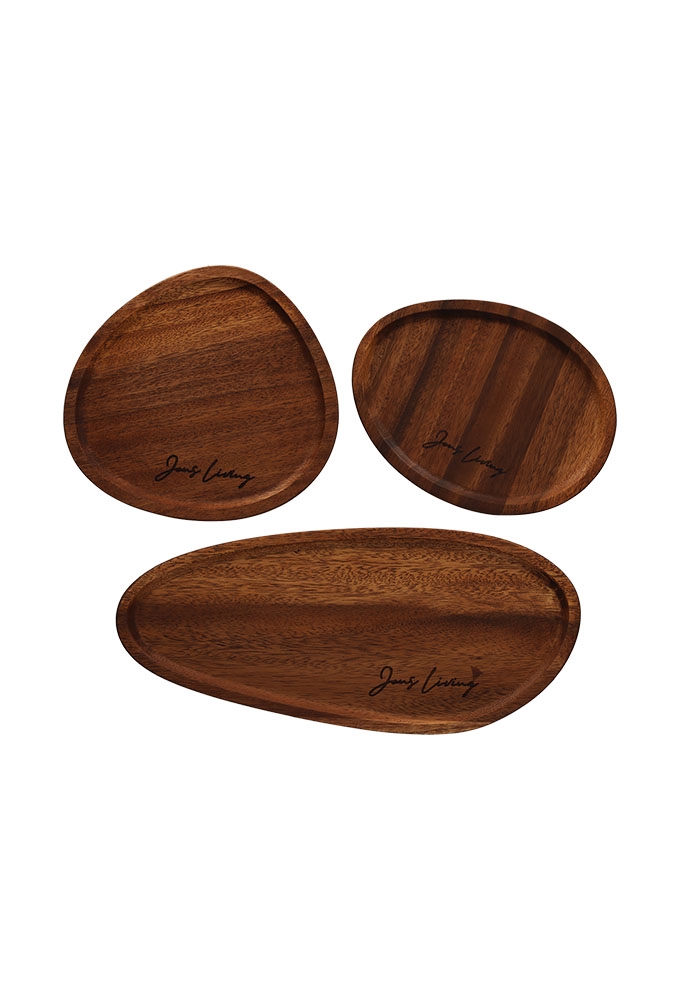 Jens Living Acacia Serveerset set van 3stuks 51.5x2.5x44cm 1stuks Jens Living Acacia Serveerset set van 3stuks 51.5x2.5x44cm 1stuks