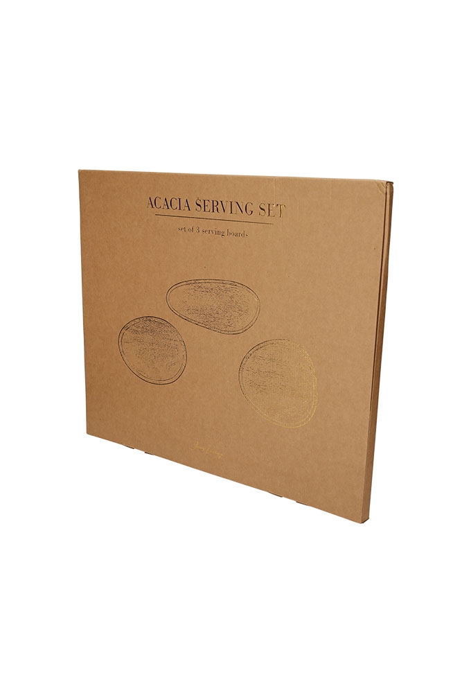 Jens Living Acacia Serveerset set van 3stuks 51.5x2.5x44cm 1stuks