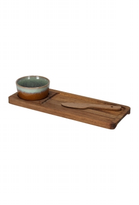 Jens Living Serveerset Jip Rechthoek 30x11x6.5cm 1stuks Jens Living Serveerset Jip Rechthoek 30x11x6.5cm 1stuks