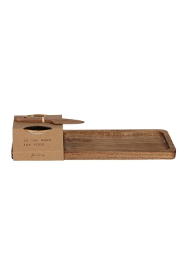 Jens Living Serveerset Jip Rechthoek 30x11x6.5cm 1stuks Jens Living Serveerset Jip Rechthoek 30x11x6.5cm 1stuks