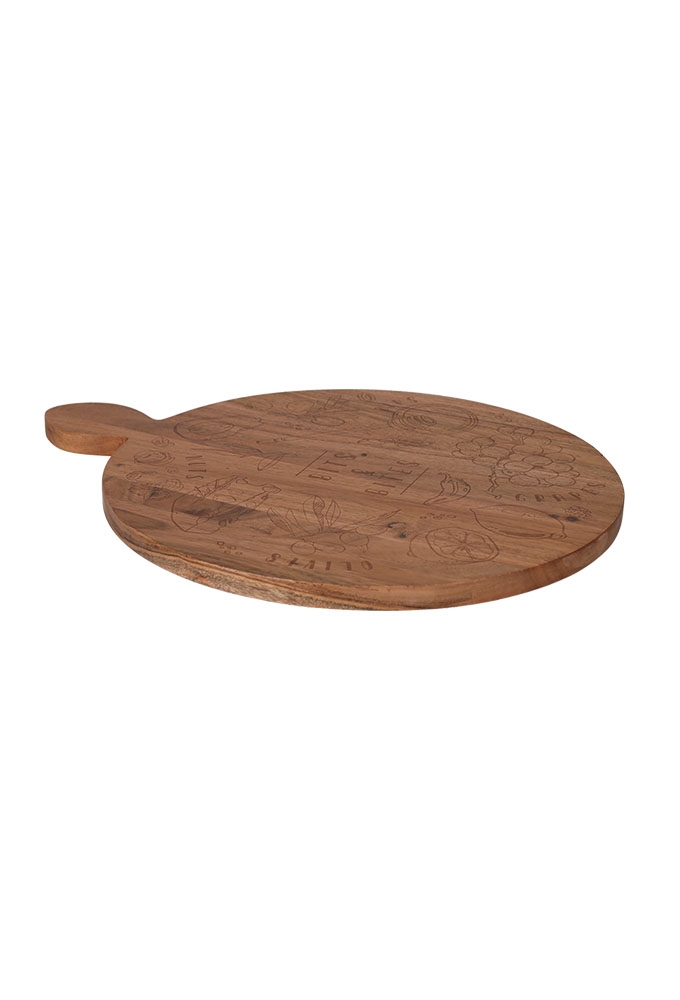 Jens Living Serveerplank Bits & Bites 41x33x2cm 1stuks Jens Living Serveerplank Bits & Bites 41x33x2cm 1stuks