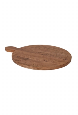 Jens Living Serveerplank Bits & Bites 41x33x2cm 1stuks Jens Living Serveerplank Bits & Bites 41x33x2cm 1stuks