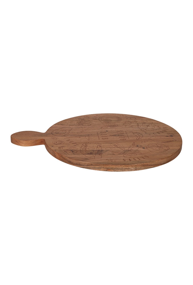 Jens Living Serveerplank Bits & Bites 41x33x2cm 1stuks Jens Living Serveerplank Bits & Bites 41x33x2cm 1stuks