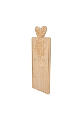 Jens Living Bamboe Serveerplank Vis Large 45x17x1.3cm 1stuks Jens Living Bamboe Serveerplank Vis Large 45x17x1.3cm 1stuks