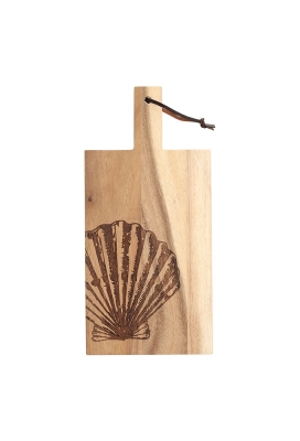 Jens Living Serveerplank Schelp Small 38x18x1.7cm 1stuks Jens Living Serveerplank Schelp Small 38x18x1.7cm 1stuks