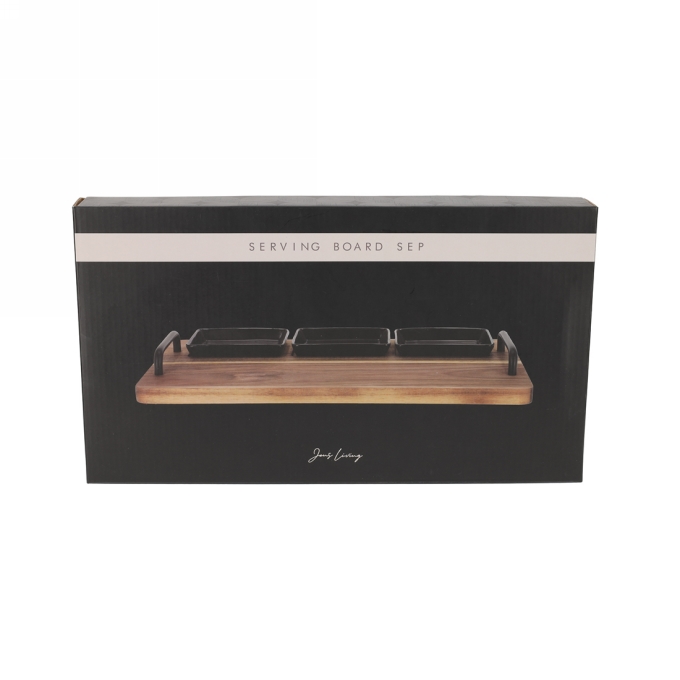 Jens Living Serveerplank Sep 36x20x4.5cm 1stuks Jens Living Serveerplank Sep 36x20x4.5cm 1stuks