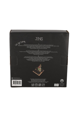 Jens Living Gietijzeren Serveerset Rechthoek 19.3x19x5cm 1stuks Jens Living Gietijzeren Serveerset Rechthoek 19.3x19x5cm 1stuks