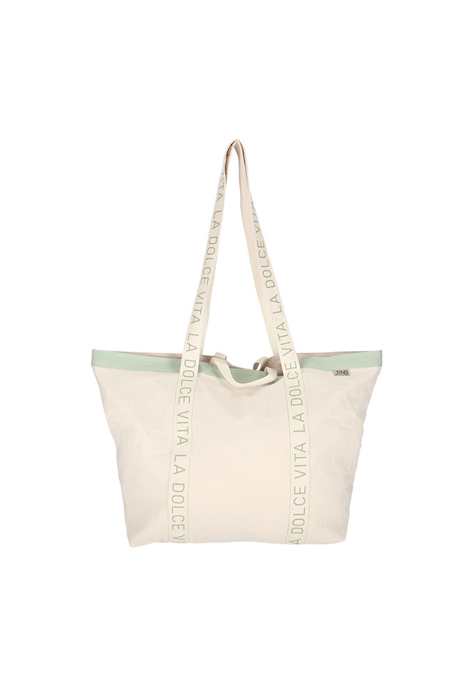 Jens Living Shopper Dolce Vita Groen 59x2x42cm 1stuks Jens Living Shopper Dolce Vita Groen 59x2x42cm 1stuks