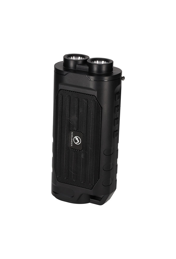Norlander Speaker Fietslamp 16x5.5x17.5cm 1stuks Norlander Speaker Fietslamp 16x5.5x17.5cm 1stuks