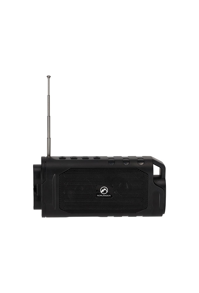 Norlander Speaker Fietslamp 16x5.5x17.5cm 1stuks Norlander Speaker Fietslamp 16x5.5x17.5cm 1stuks