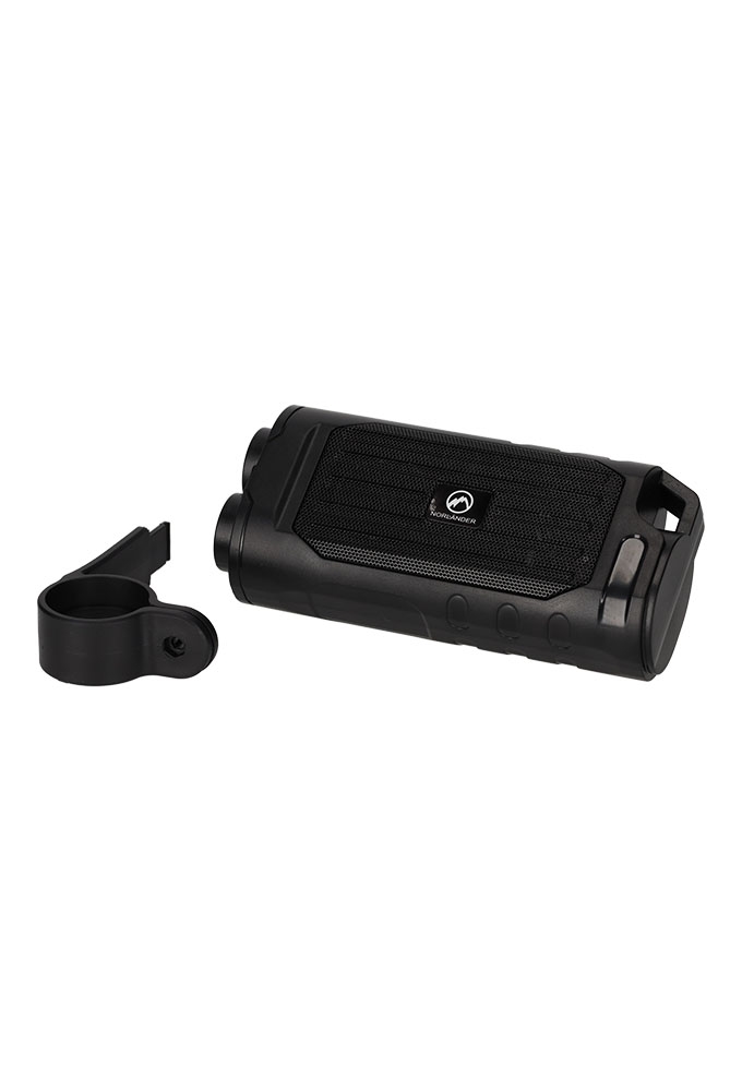 Norlander Speaker Fietslamp 16x5.5x17.5cm 1stuks Norlander Speaker Fietslamp 16x5.5x17.5cm 1stuks