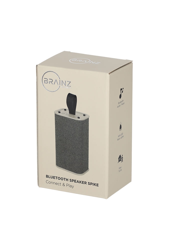 Brainz Speaker Spike Taupe 6x4.6x10cm 1stuks