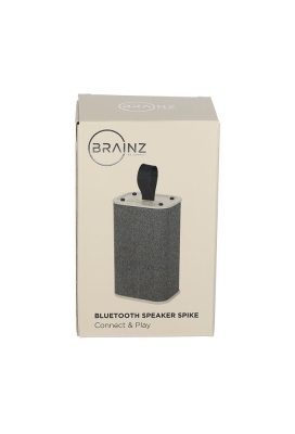 Brainz Speaker Spike Taupe 6x4.6x10cm 1stuks Brainz Speaker Spike Taupe 6x4.6x10cm 1stuks