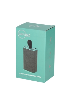 Brainz Speaker Spike Groen 6x4.6x10cm 1stuks Brainz Speaker Spike Groen 6x4.6x10cm 1stuks