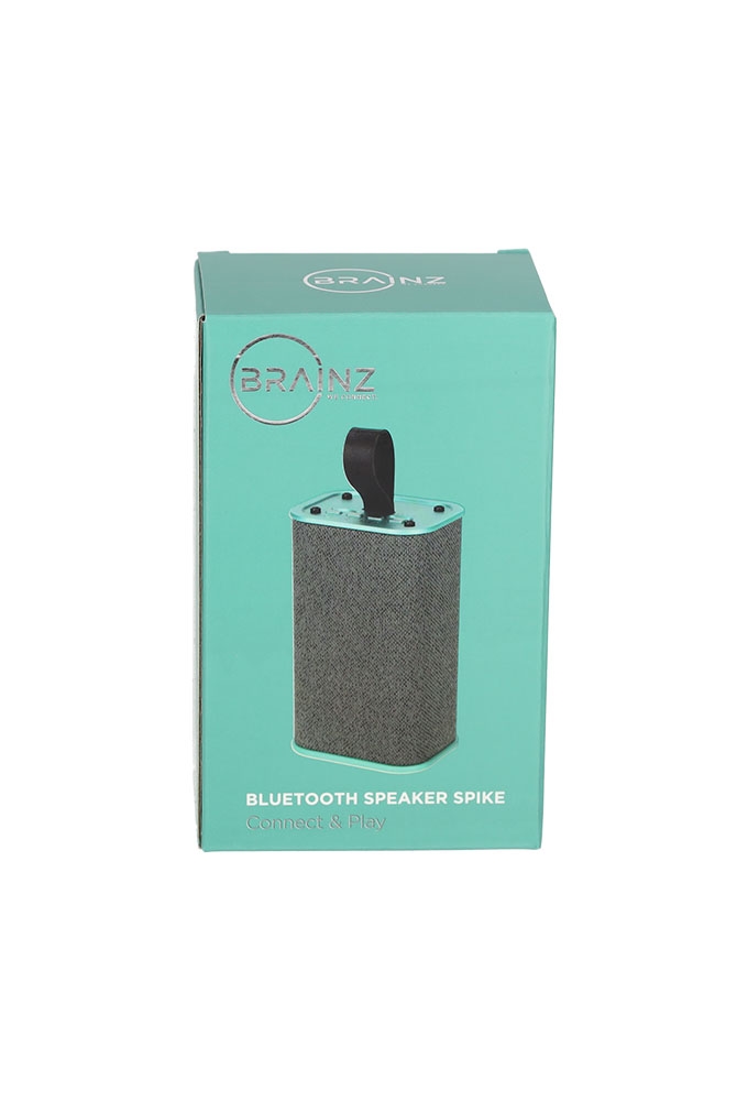 Brainz Speaker Spike Groen 6x4.6x10cm 1stuks Brainz Speaker Spike Groen 6x4.6x10cm 1stuks