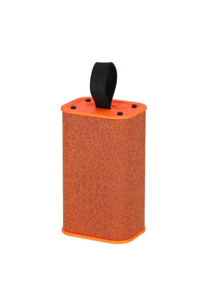 Brainz Speaker Spike Oranje 6x4.6x10cm 1stuks Brainz Speaker Spike Oranje 6x4.6x10cm 1stuks