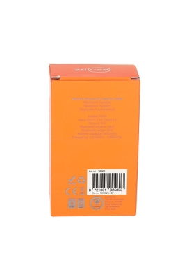Brainz Speaker Spike Oranje 6x4.6x10cm 1stuks Brainz Speaker Spike Oranje 6x4.6x10cm 1stuks