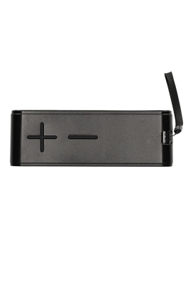 Brainz Speaker Dex Wheatstraw Zwart 20x7x8cm 1stuks Brainz Speaker Dex Wheatstraw Zwart 20x7x8cm 1stuks