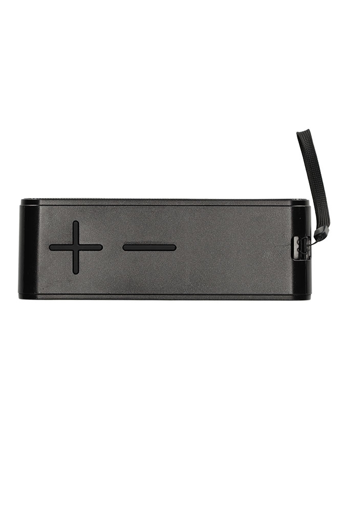 Brainz Speaker Dex Wheatstraw Zwart 20x7x8cm 1stuks