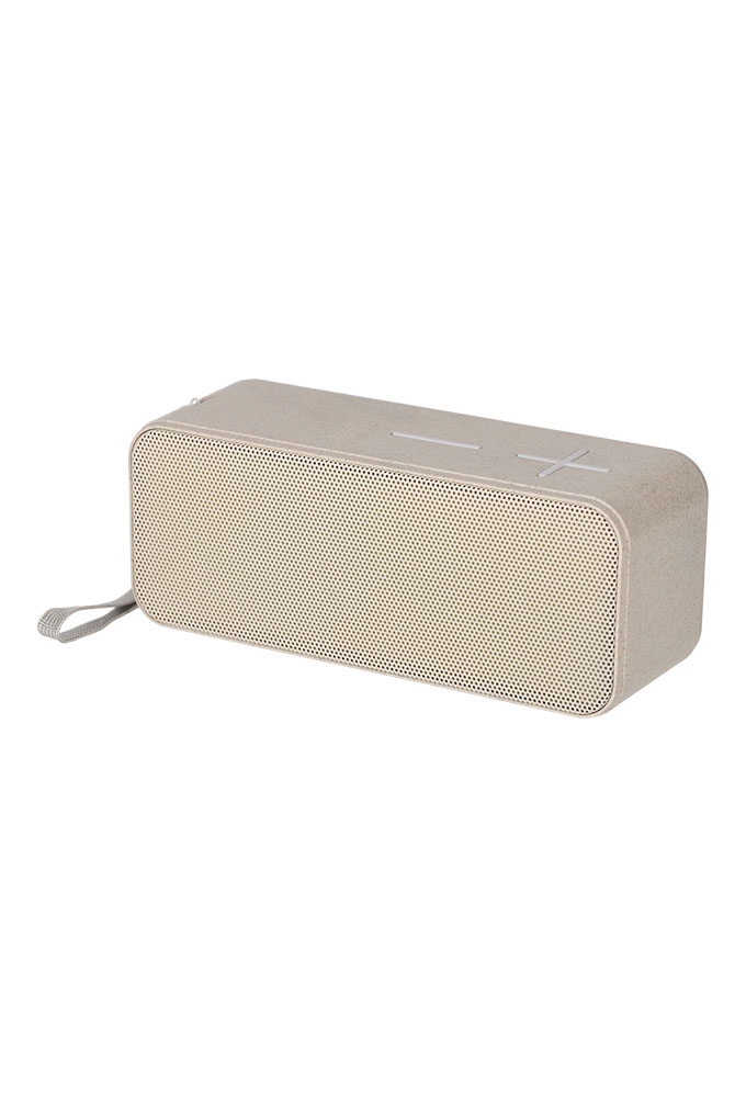 Brainz Speaker Dex Wheatstraw Naturel 20x7x8cm 1stuks