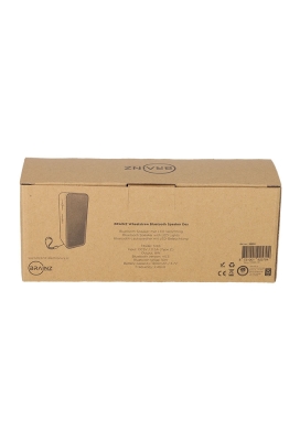 Brainz Speaker Dex Wheatstraw Naturel 20x7x8cm 1stuks Brainz Speaker Dex Wheatstraw Naturel 20x7x8cm 1stuks