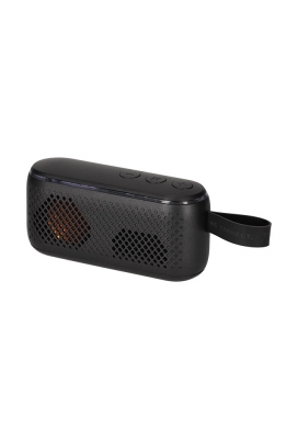 Brainz Speaker Lenn Wheatstraw Zwart 11.4x5.6x3.7cm 1stuks Brainz Speaker Lenn Wheatstraw Zwart 11.4x5.6x3.7cm 1stuks