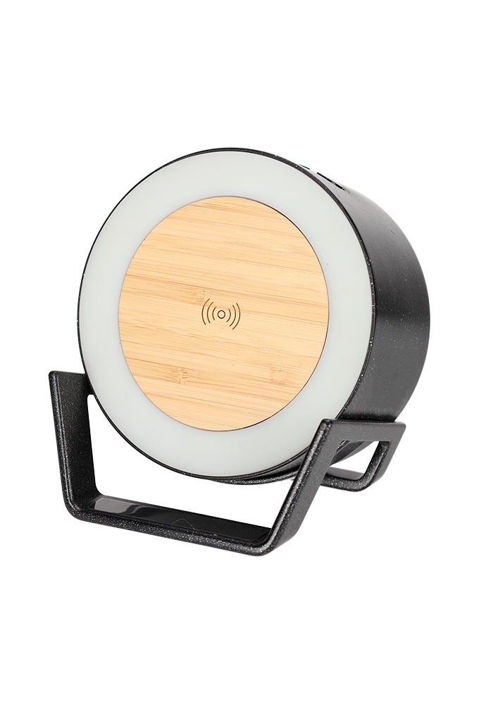 Brainz Led Charger Speaker Vic Wheatstraw Zwart 13.8x11.5x12.6cm 1stuk