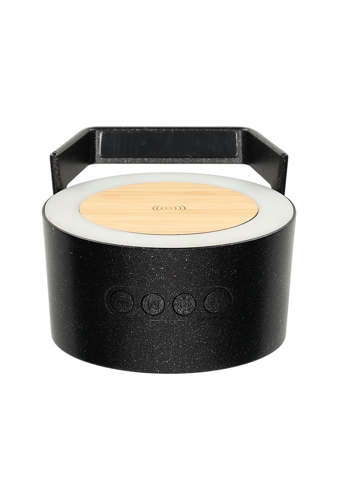 Brainz Led Charger Speaker Vic Wheatstraw Zwart 13.8x11.5x12.6cm 1stuk