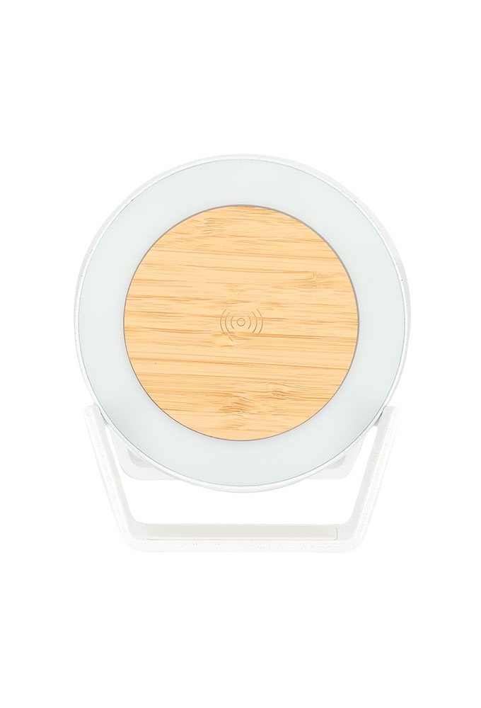 Brainz Led Charger Speaker Vic Wheatstraw Naturel 13.8x11.5x12.6cm 1st Brainz Led Charger Speaker Vic Wheatstraw Naturel 13.8x11.5x12.6cm 1st