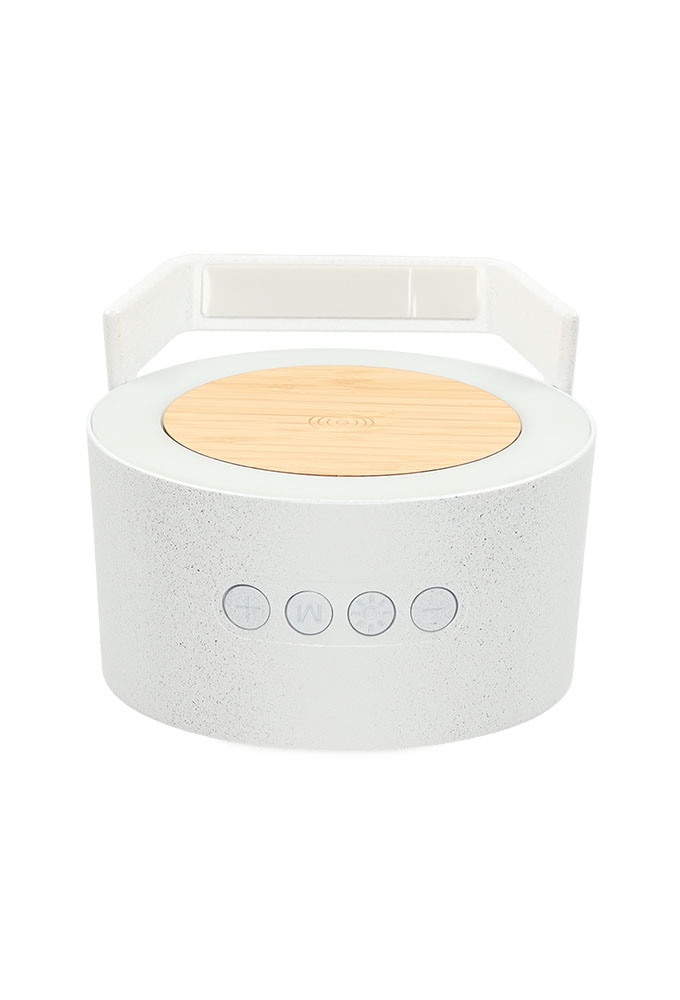Brainz Led Charger Speaker Vic Wheatstraw Naturel 13.8x11.5x12.6cm 1st Brainz Led Charger Speaker Vic Wheatstraw Naturel 13.8x11.5x12.6cm 1st